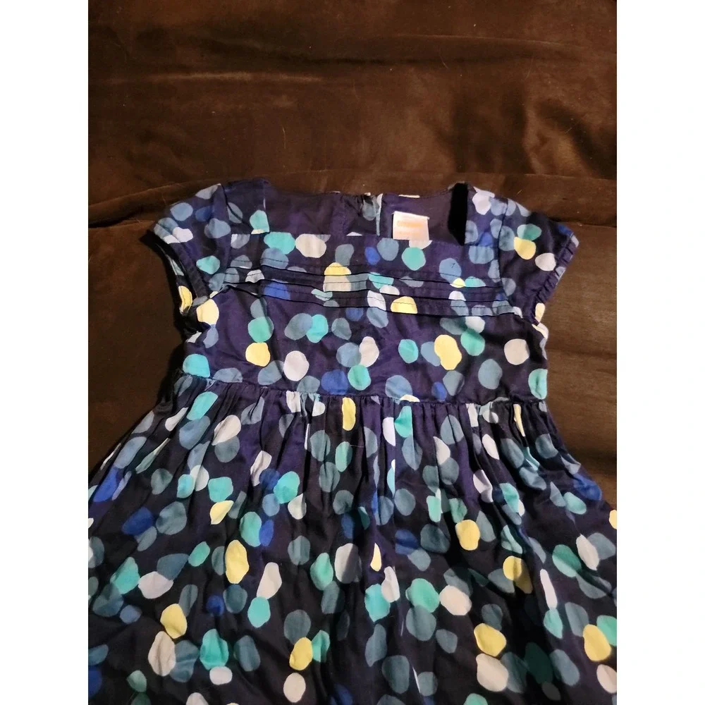 Gymboree happy bluebird polka dot dress size 18‎ 24 months